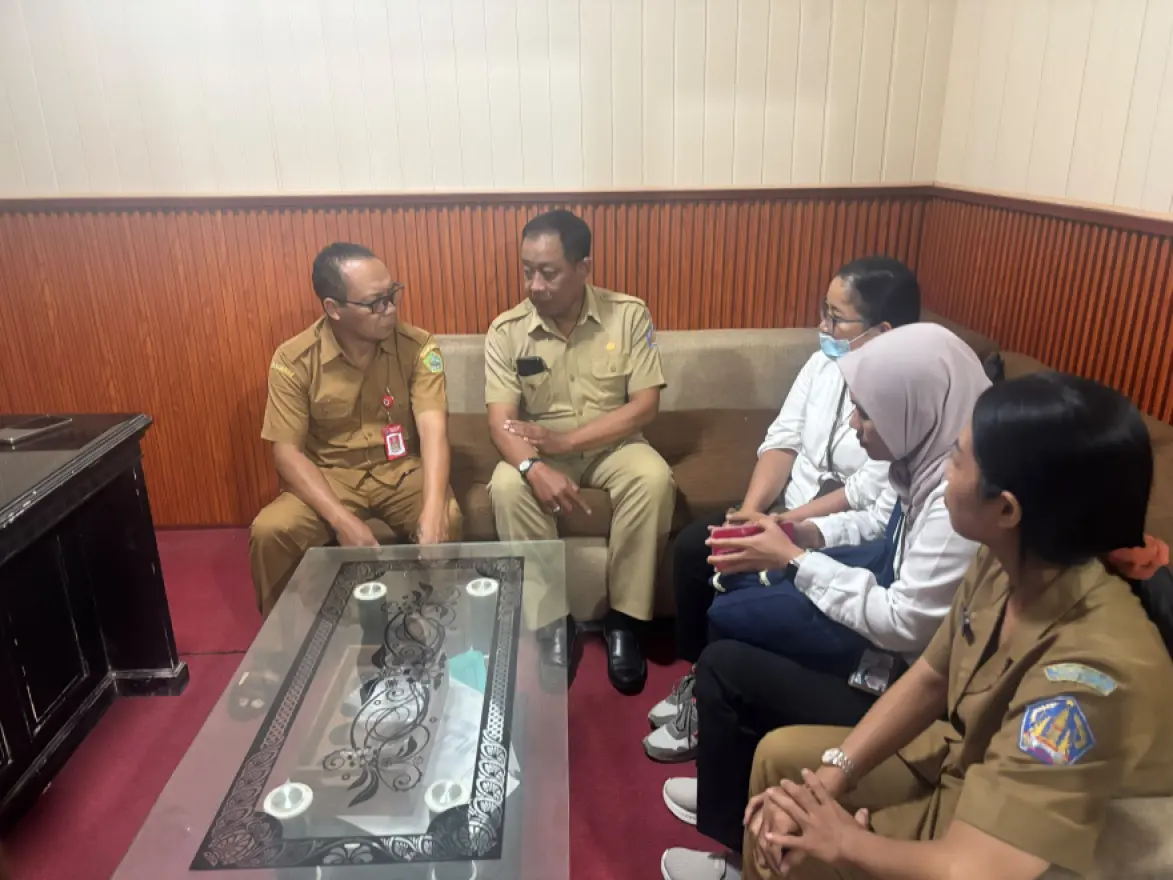 Monev BPKP Provinsi tentang penyaluran beras pangan dari Provinsi Bali