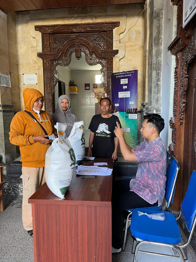 PENYALURAN BERAS BANTUAN PANGAN ALOKASI JUNI-JULI 2025
